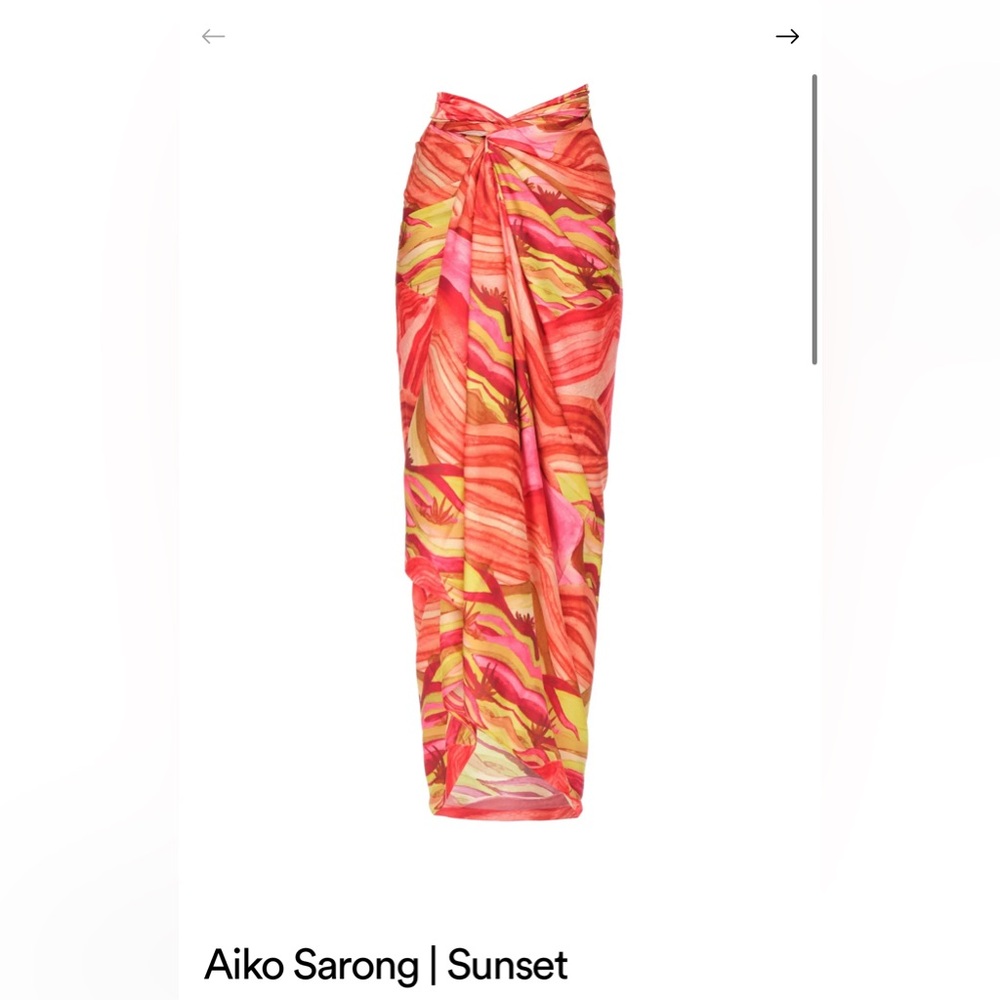 Andrea Iyamah Sunset Sarong